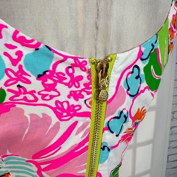 Lilly Pulitzer for target nosey posey colorful floral embroidered shift dress - Picture 8 of 13